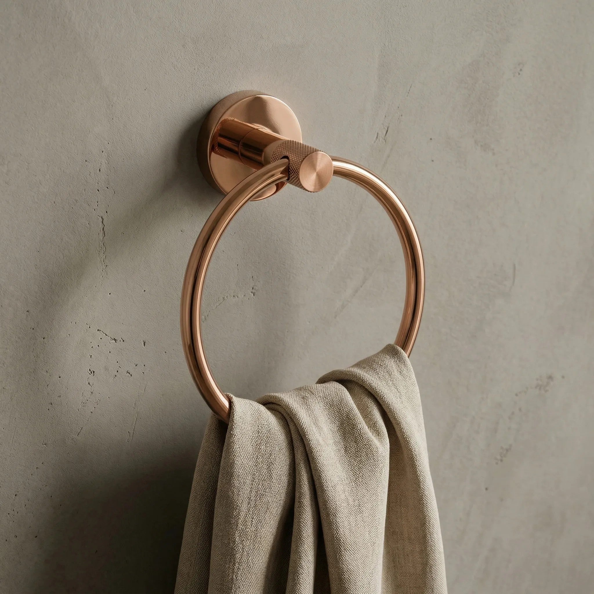 Koupelnový věšák Ring 81307 Rivo Brush Copper  4