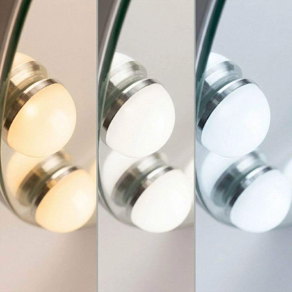 Zrcadlo LED HOLLYWOOD White 50 cm  4