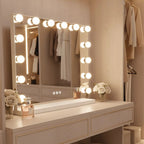 Zrcadlo LED HOLLYWOOD White  4