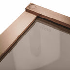 Sprchové Dveře Rea Hugo 90 Copper Brush  4
