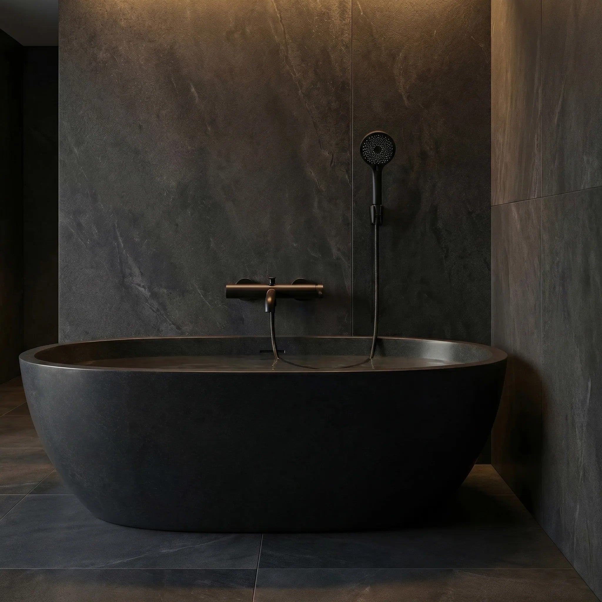 Koupelnová baterie REA Rivo - matná Black  4