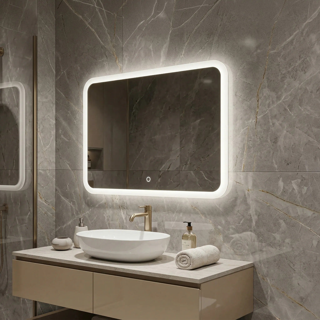 Zrcadlo LED 80x60cm TOP-3  4