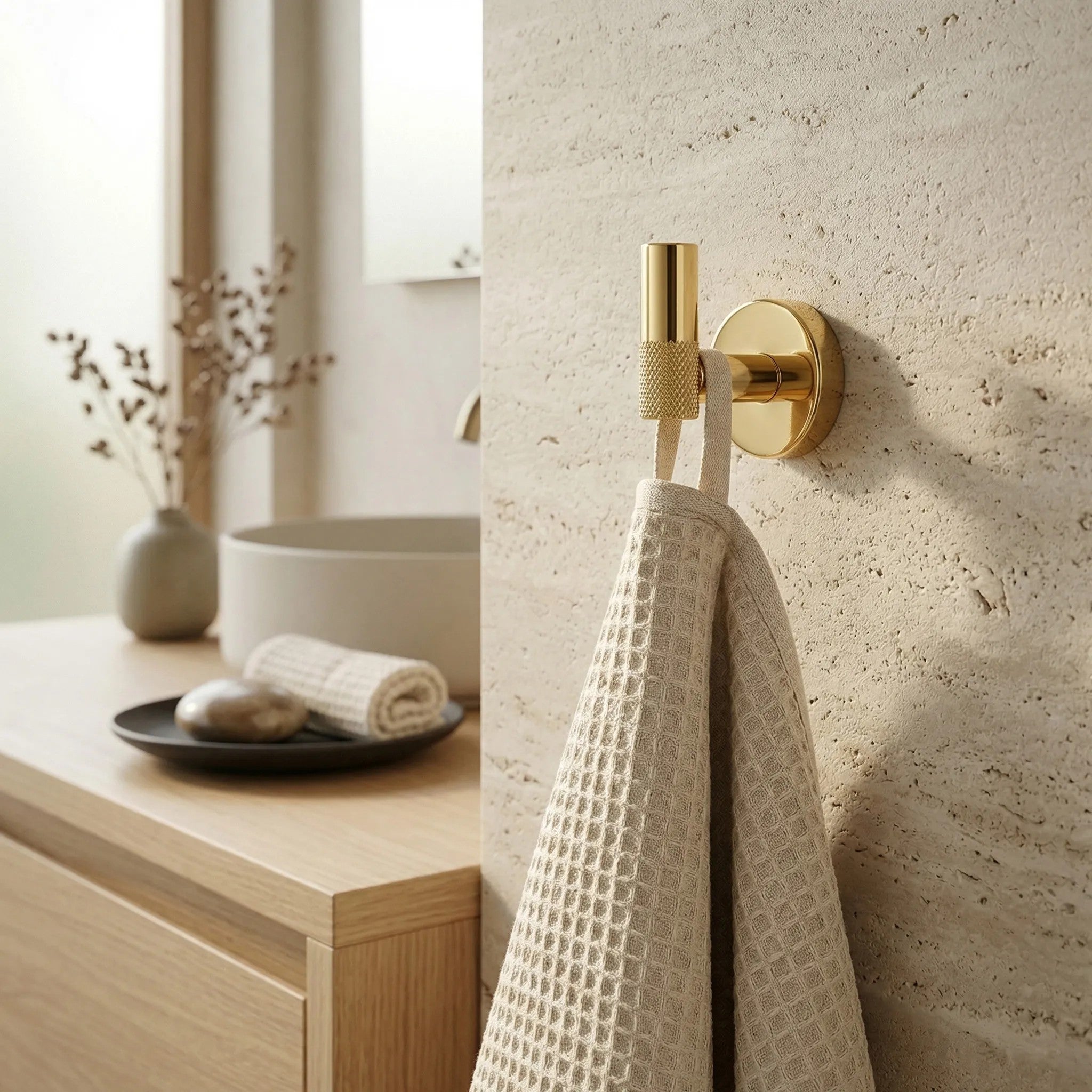 Koupelnový věšák 6606 Modern Gold  4