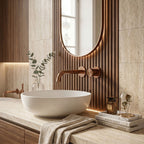 Podomítková vanová baterie Rea Foster Brush Copper  4