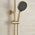Sprchový set Rea Lungo Stripe Brush Gold  4