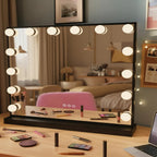 Zrcadlo LED HOLLYWOOD Black  4