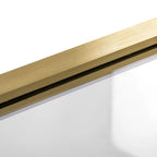 Paravan vanový Rea Fabian Gold Brush 100  8
