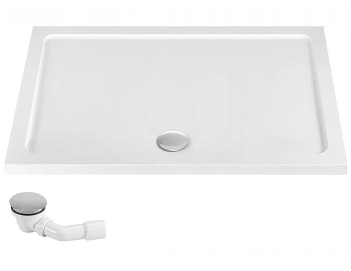 Sprchová akrylová vanička Rea Savoy 80x100 - bílá  1