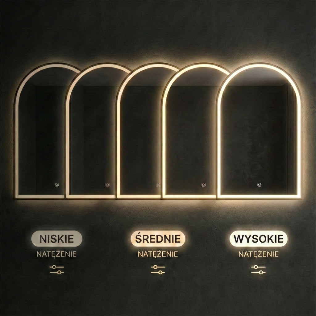 Zrcadlo LED 60x100cm DART GOLD  6