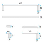 Sada koupelnových doplňků Mati Gold 4 díly  8