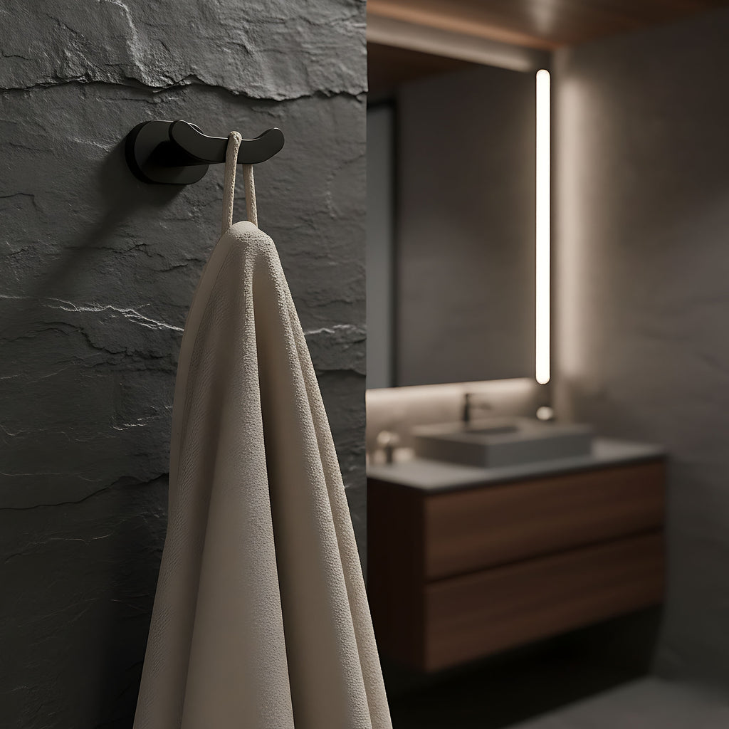 Koupelnový věšák Til 105 Black  7