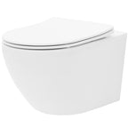 Závěsná WC mísa CARLO Flat Mini - bílá  1
