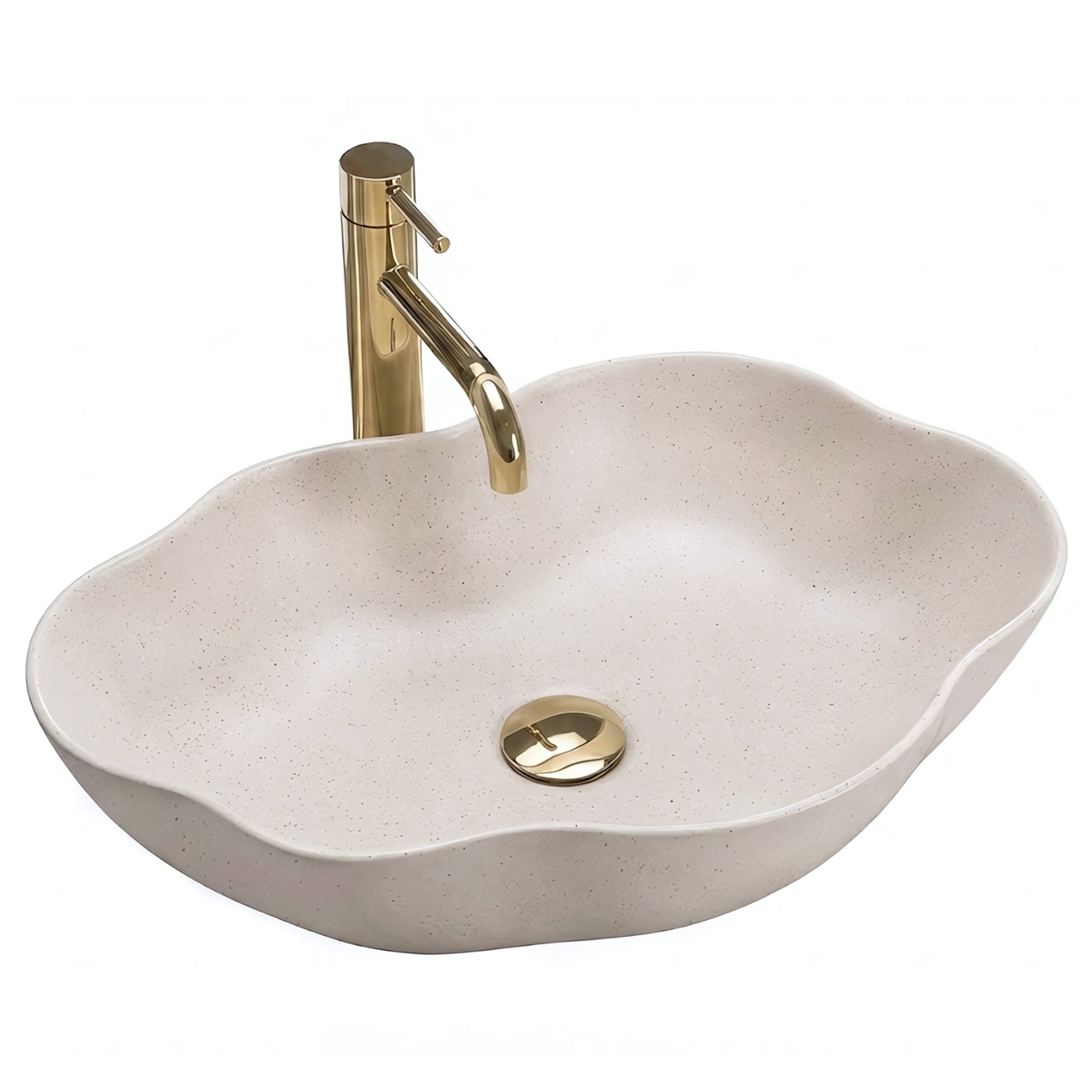 Umyvadlo na desku REA Pearl Warm  1