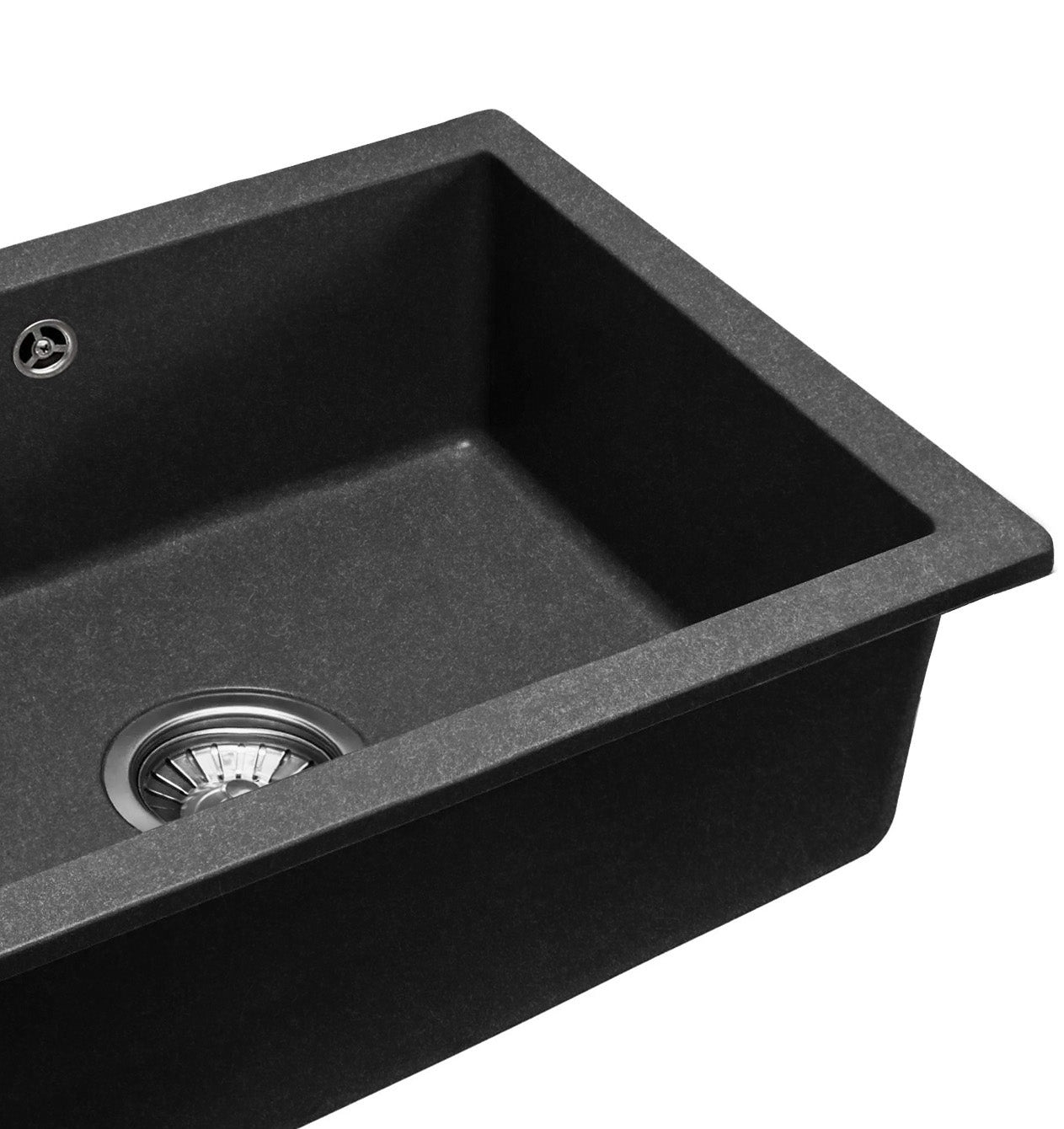 Kuchyňský dřez REA NELS - černá žula dots  3