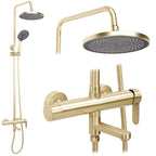 Sprchový Set Rea Arcos brush gold  10