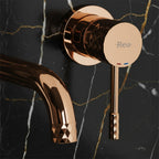 Podomítková umyvadlová baterie REA LUNGO Diamond Copper + BOX  9