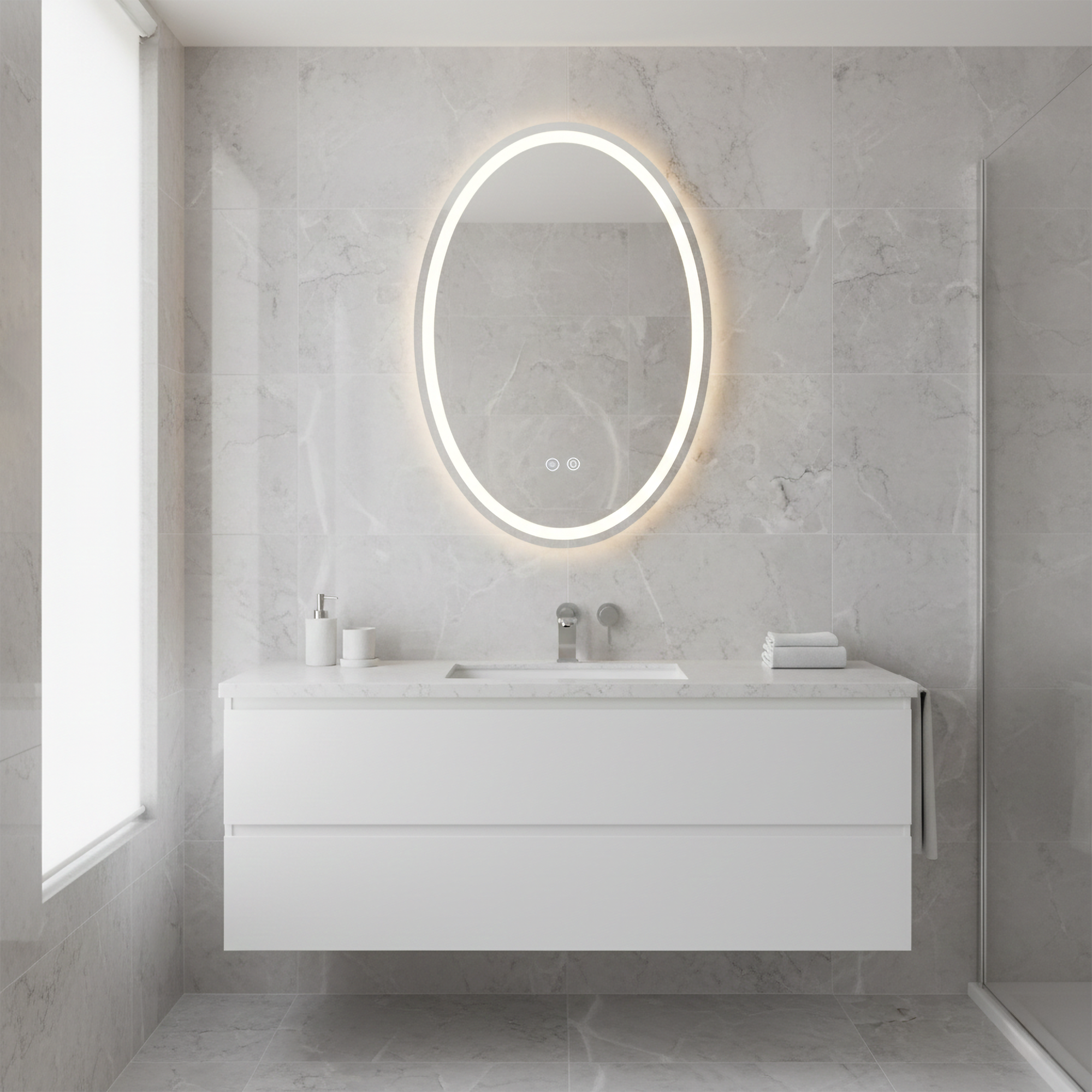 Zrcadlo LED Marco Marco 60x80 cm  6