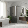 Sprchová zástěna Rea Flexi Grey / Titan 140  1