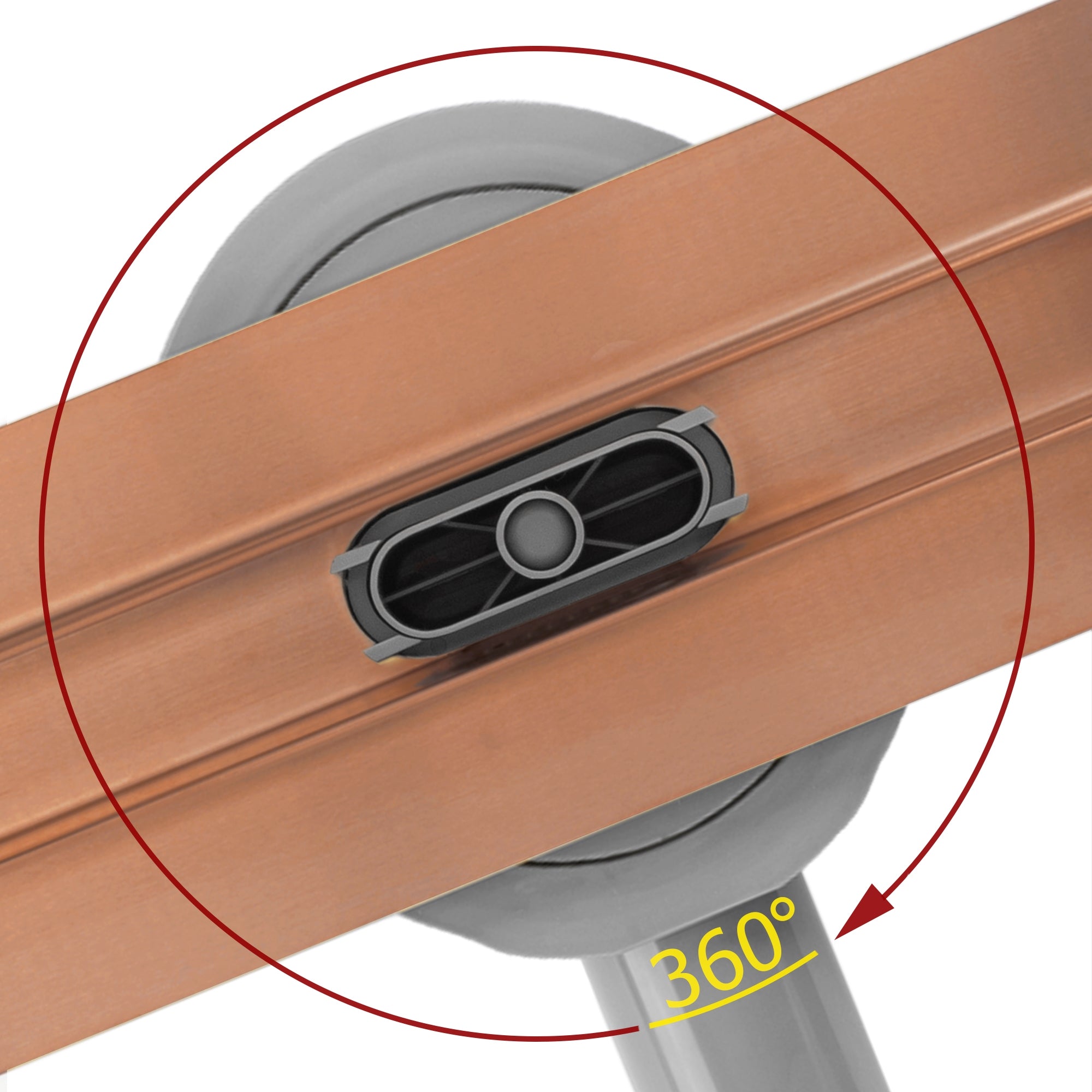 Odtokový žlab REA Neox Slim pro Brushed Copper 70  8