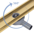 Odtokový žlab REA Neox pro Brush Gold 90  3