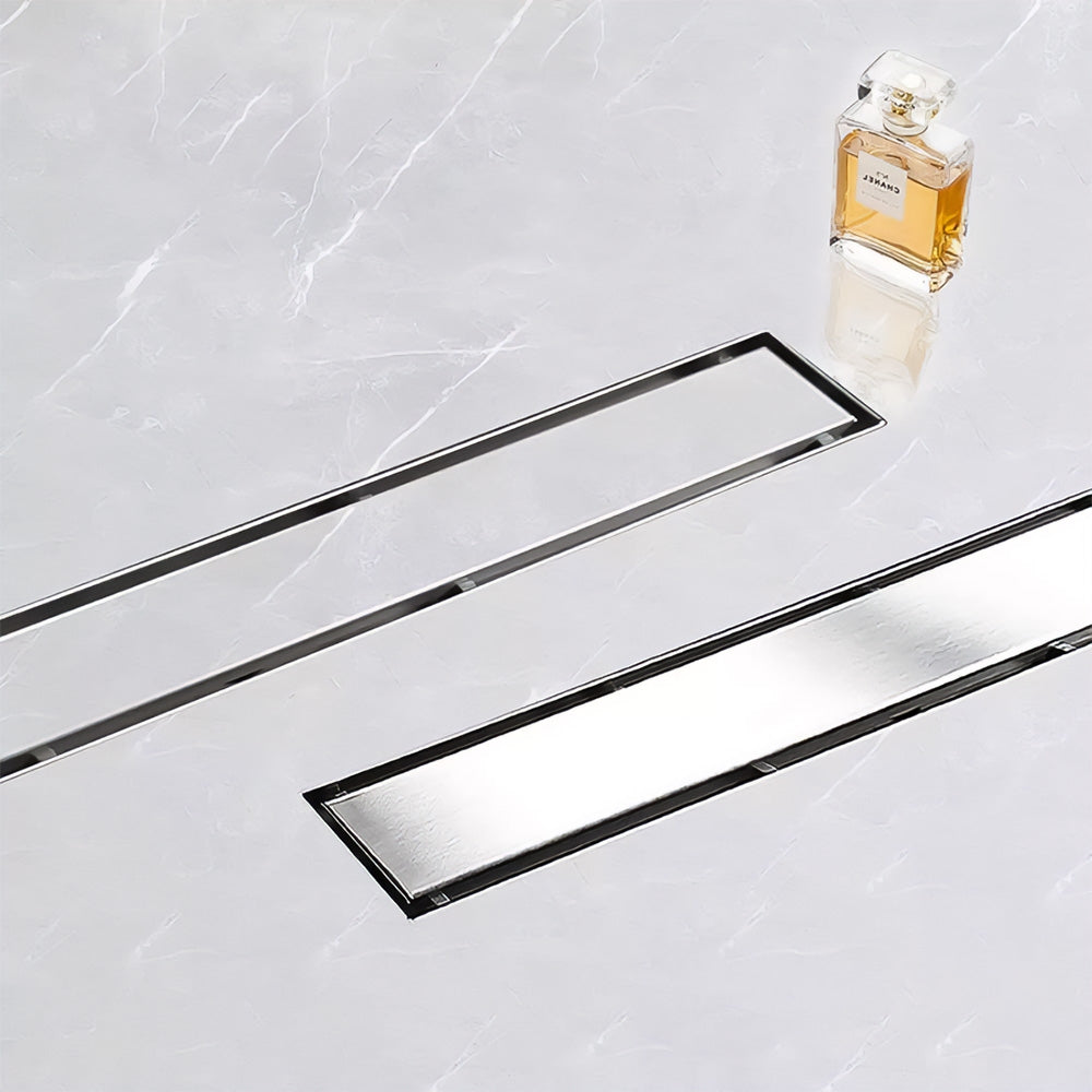 Odtokový žlab Rea Neox BRUSH NICKEL 90  2