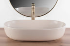 Umyvadlo na desku Rea CLEO 61 BEIGE MATT  4