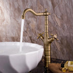 Kuchyňská Umyvadlová baterie Rea Rustico antique gold  6