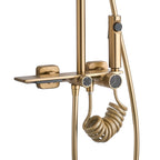 Sprchový set REA HELIX Brush Gold  2
