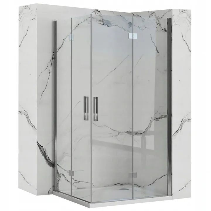 Sprchová kabina Rea Molier Chrome Double 100x100  1
