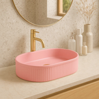 Umyvadlo na desku REA Vanda Bubble Gum Matt  1