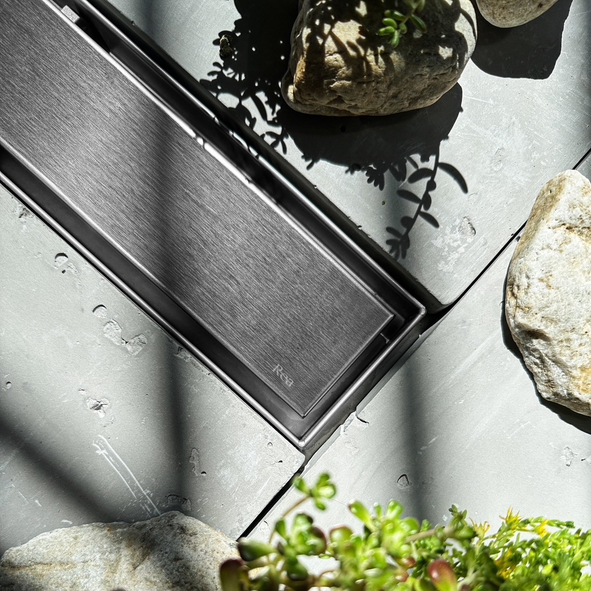 Odtokový žlab REA NEOX PRO Nickiel Brush 60  2