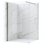 Sprchová zástěna Rea Flexi Transparent / Titan 90  10