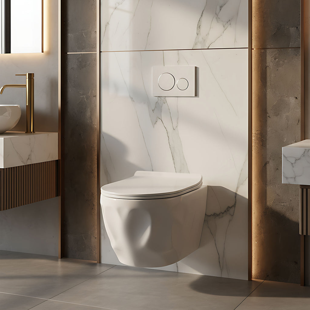 Závěsná WC mísa Rea Gustavo Rimless  6