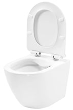 Set WC závěsné mísy + bidetu CARTER bílý  5