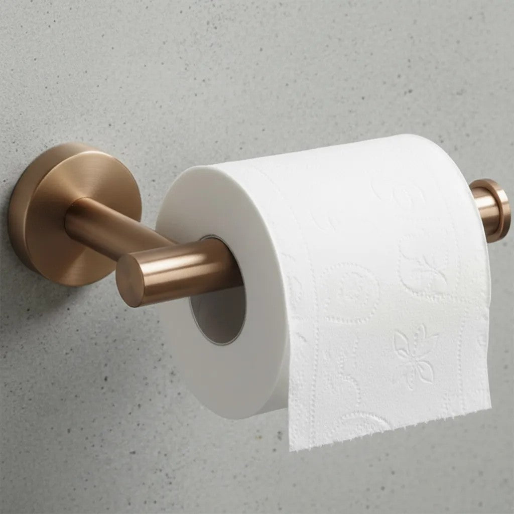 Sada koupelnových doplňků  Ari Brush Copper 4 díly  5