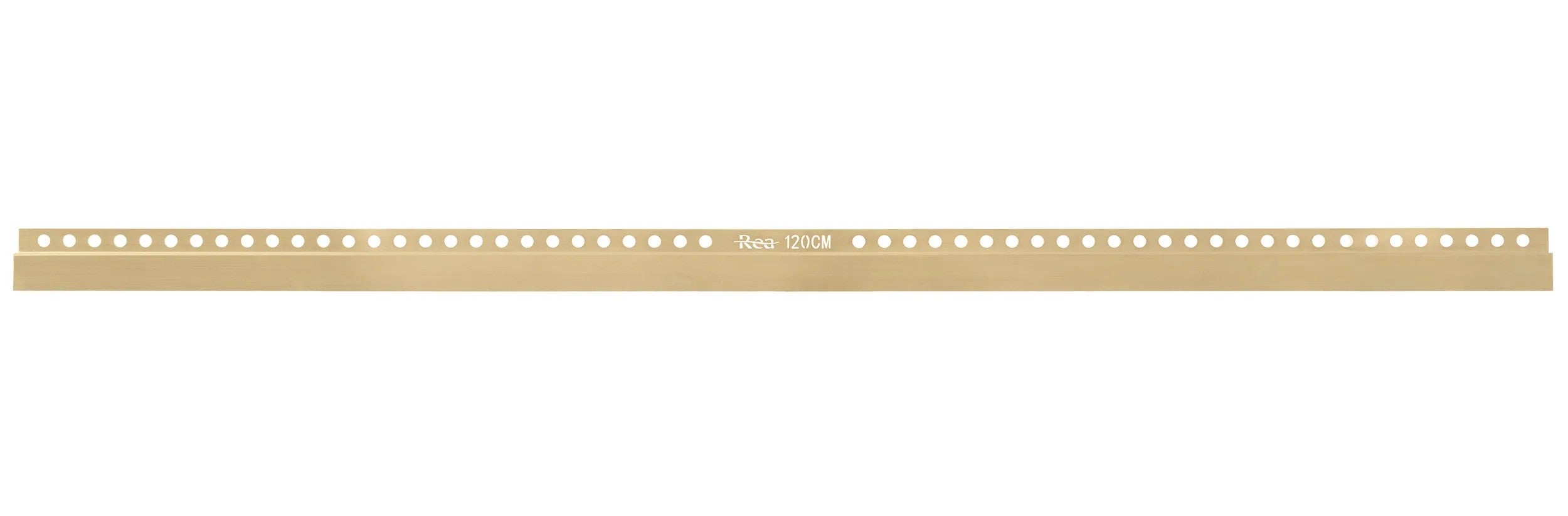 Přední lišta sprchové vaničky 120 cm broušená zlatá  5