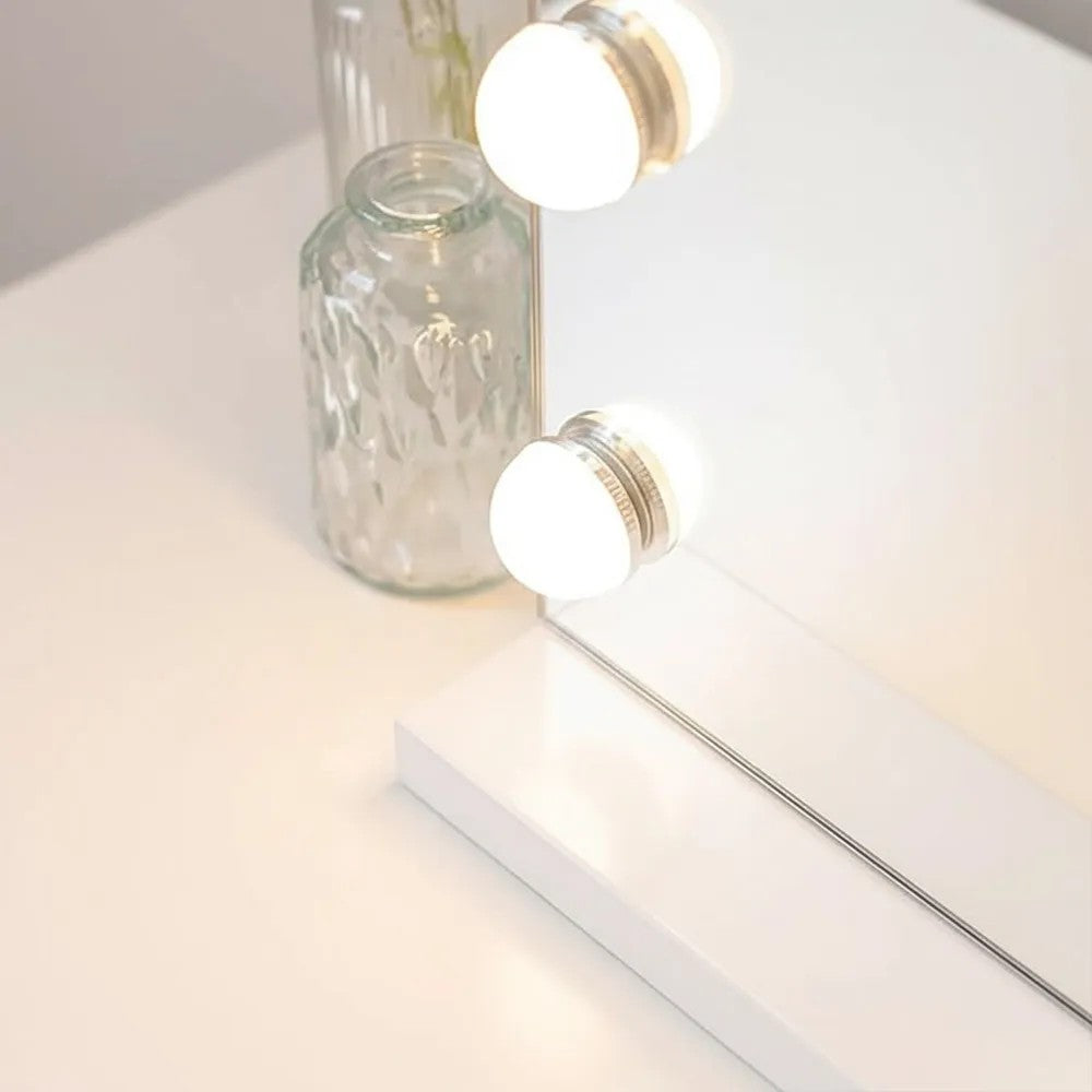 Zrcadlo LED HOLLYWOOD White  5
