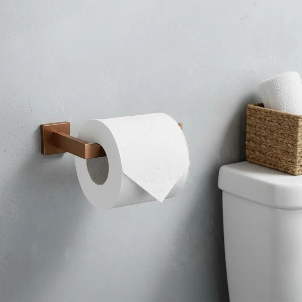 Sada koupelnových doplňků Rio Brush Copper 4 díly  5