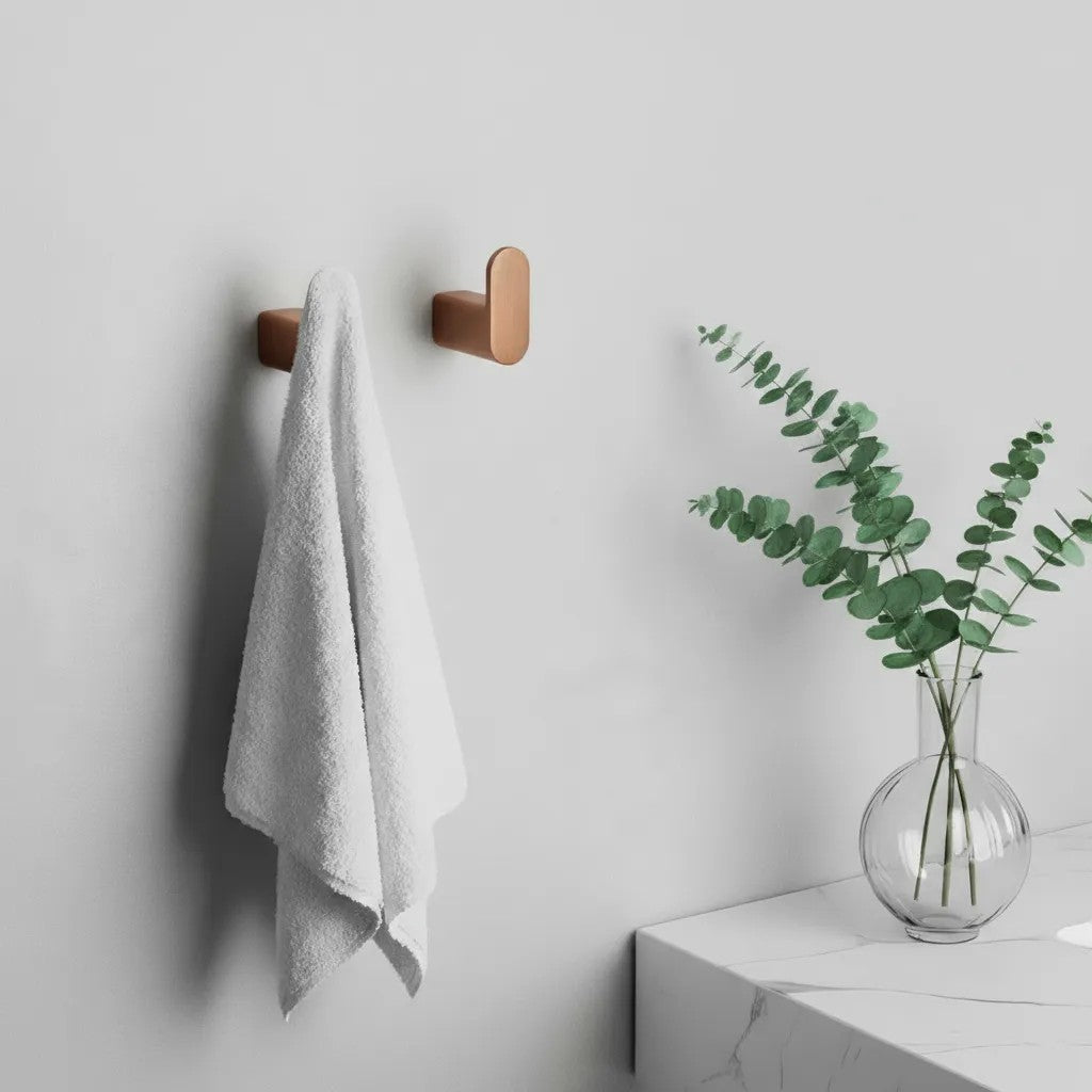 Sada koupelnových doplňků Mati Brush Copper 4 díly  5
