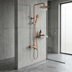 Sprchová sada s termostatem REA LUNGO Diamond - Copper Brush  5