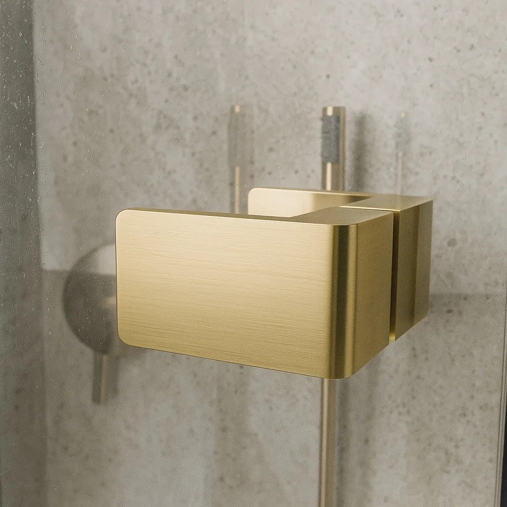 Sprchový kout Rea Atlas 90x90 Brush Gold vlevo 5