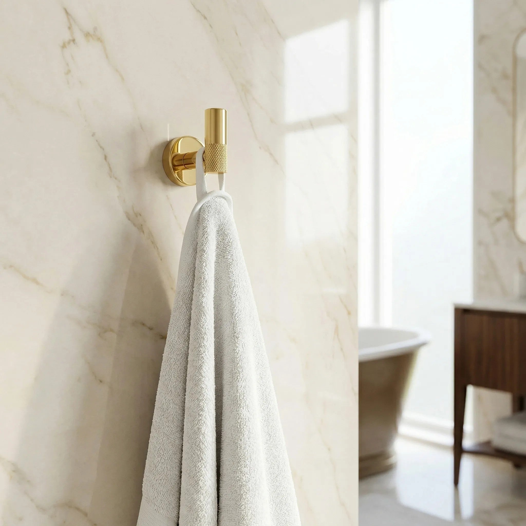 Koupelnový věšák 6606 Modern Gold  5