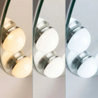 Zrcadlo LED HOLLYWOOD White 30x40  5