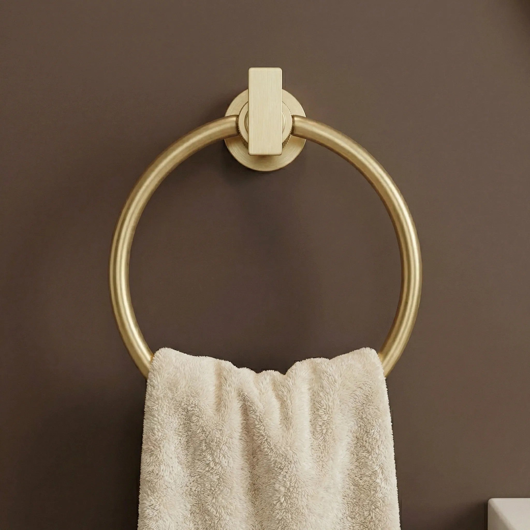 Koupelnový věšák Ring 81307 Rivo Brush Gold  5