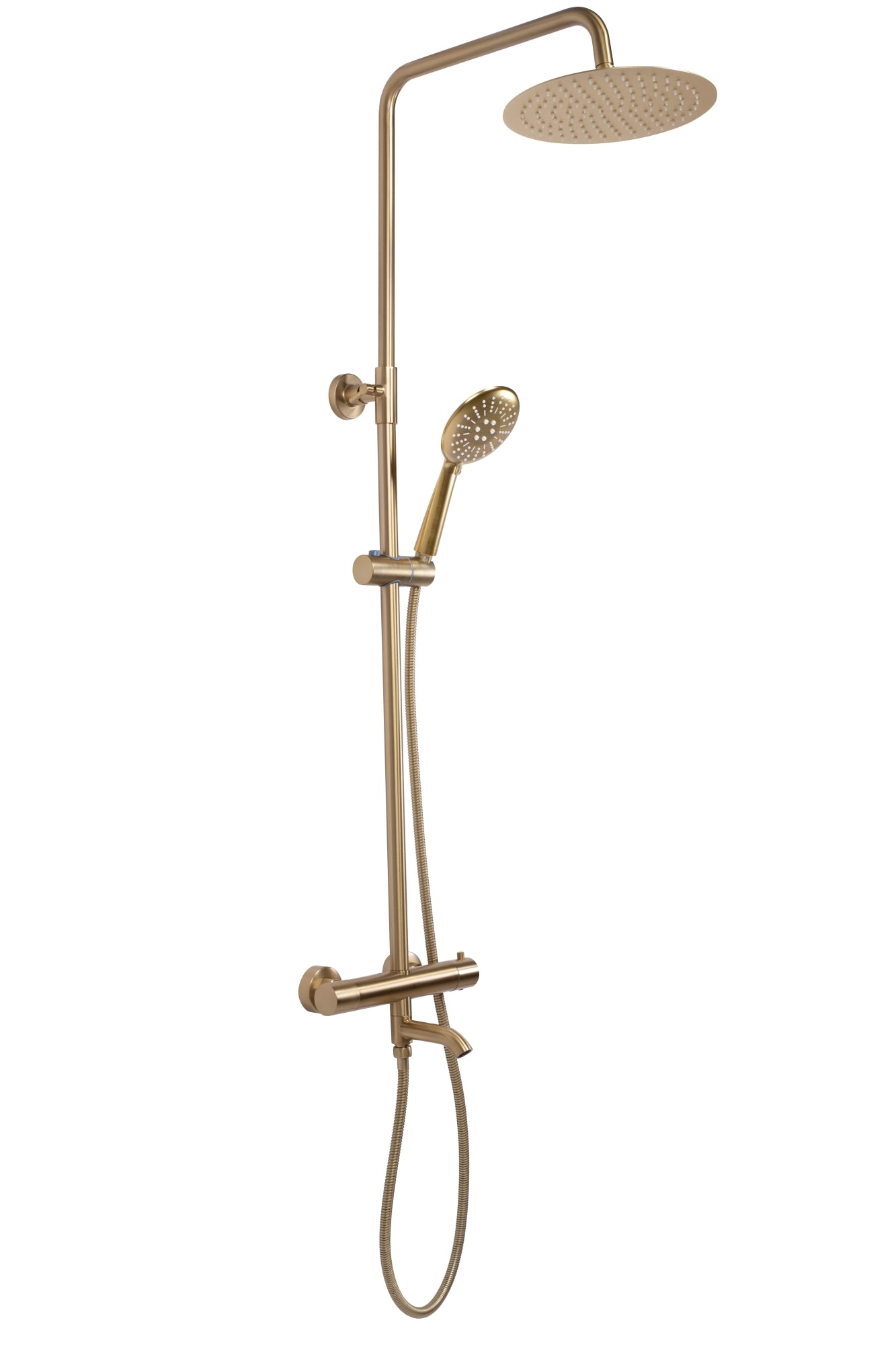 Sprchový set s termostatem REA LUNGO Gold Brush  3