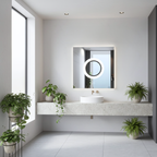 Zrcadlo LED 60x60 YH-BL-12  3