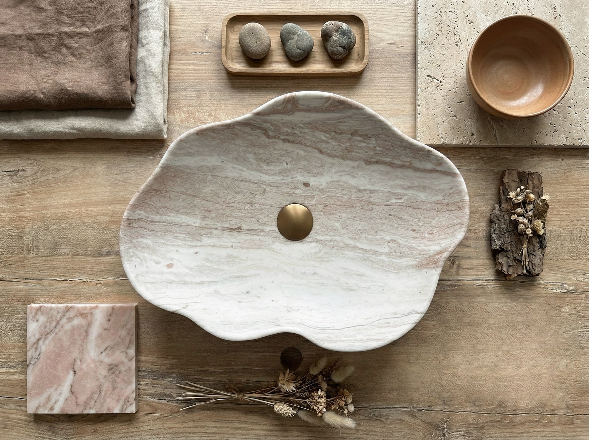 Umyvadlo na desku REA Pearl Saturn  8