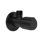 Rohový ventil 02  1/2" x 3/8" Black  1
