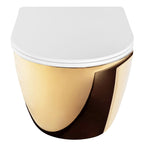 Závěsná WC mísa Rea Carlo Mini Tornado NF WHITE GOLD  3