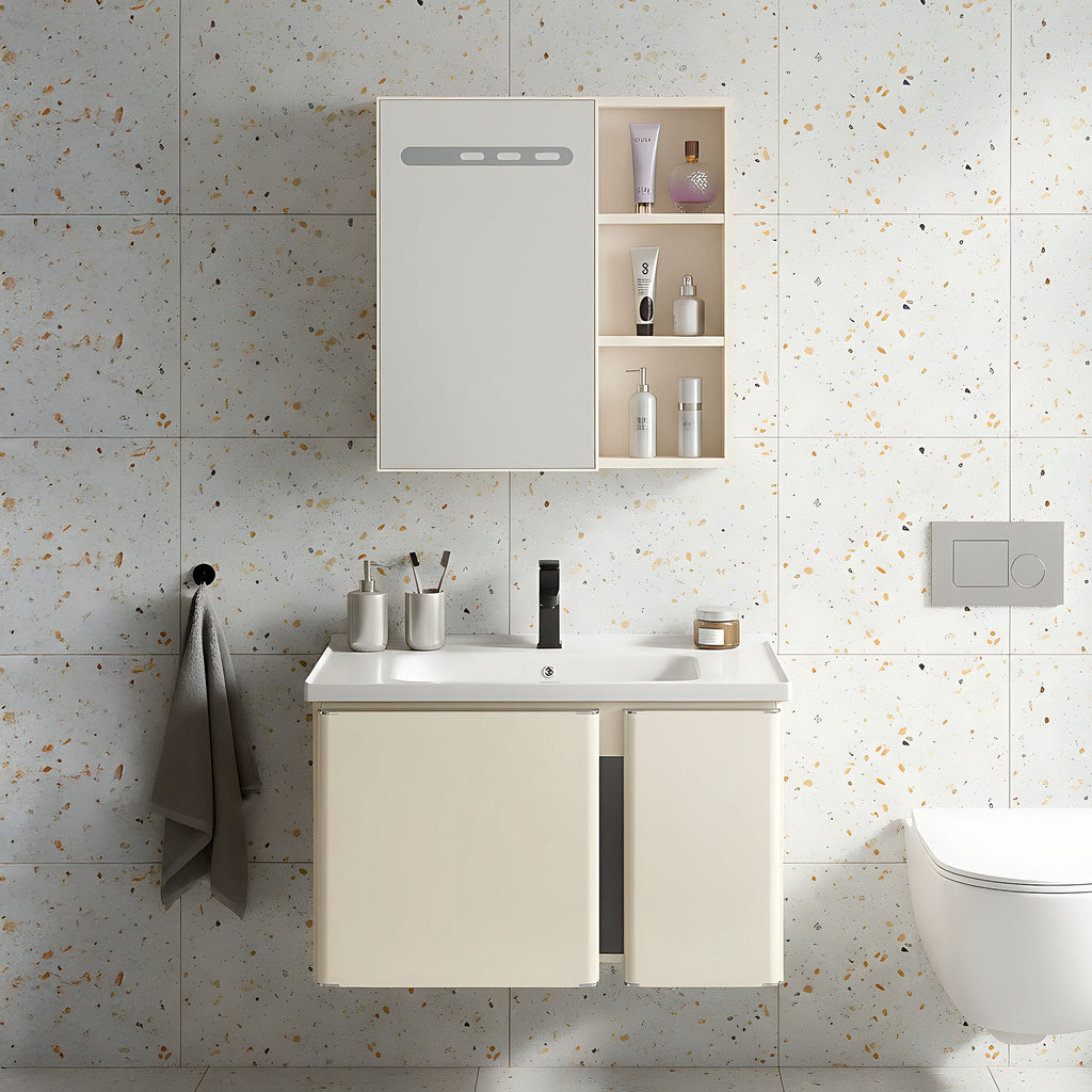 Sada koupelnového nábytku s umyvadlem Tula 60cm Beige  1